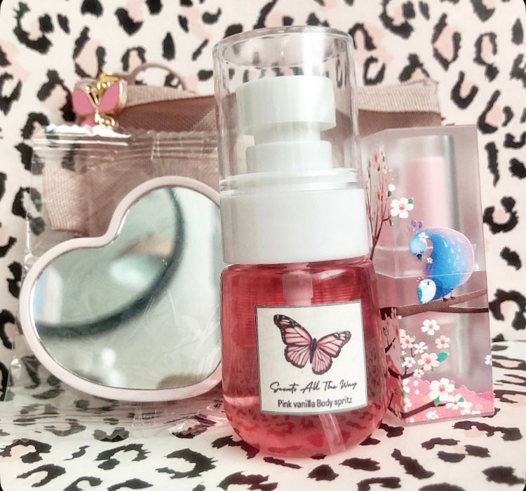 ‘Pink wings’ mini set