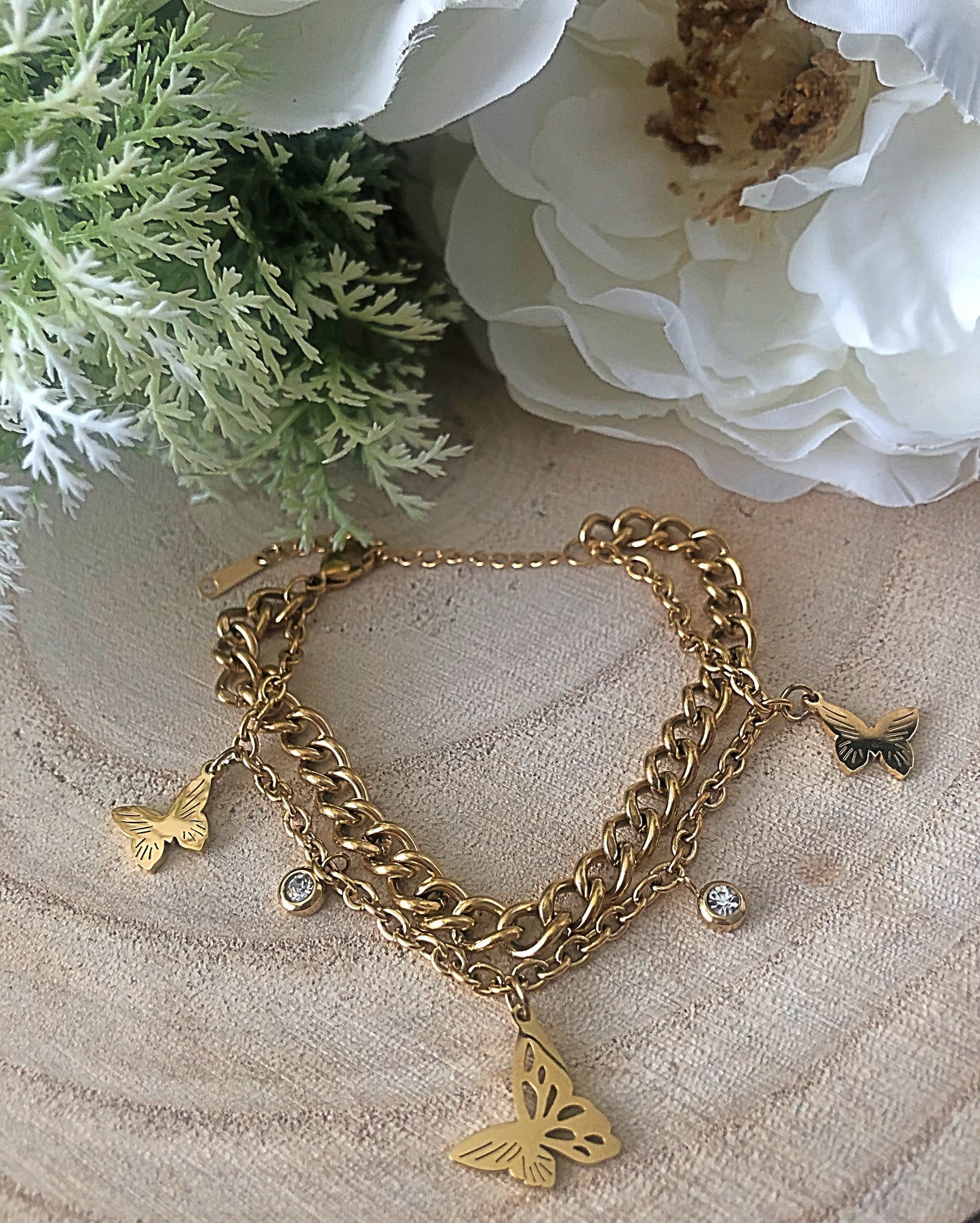 FREEDOM Butterfly Bracelet
