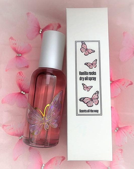 Vanilla Rocks Dry oil body spray