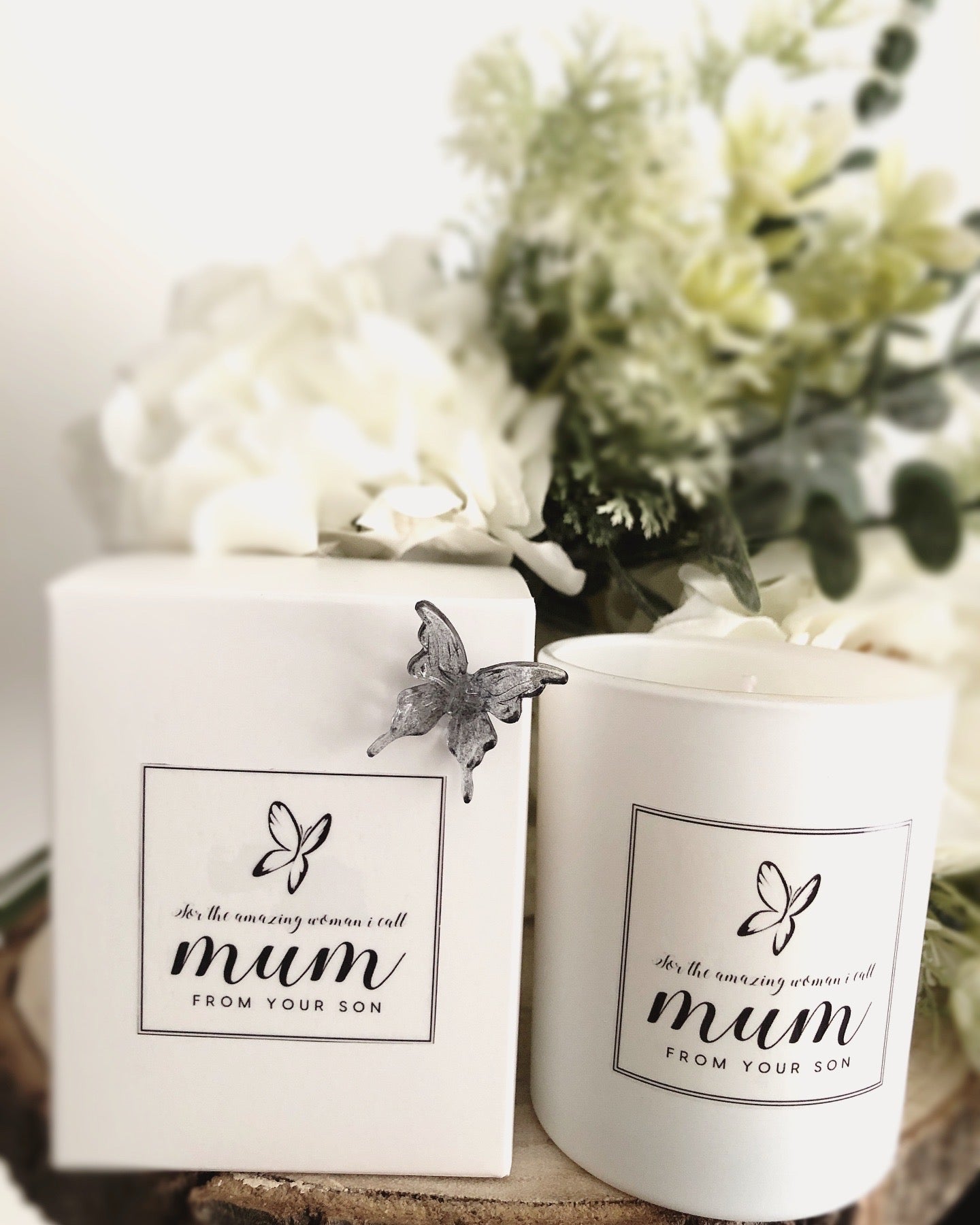For the woman I call Mum candle