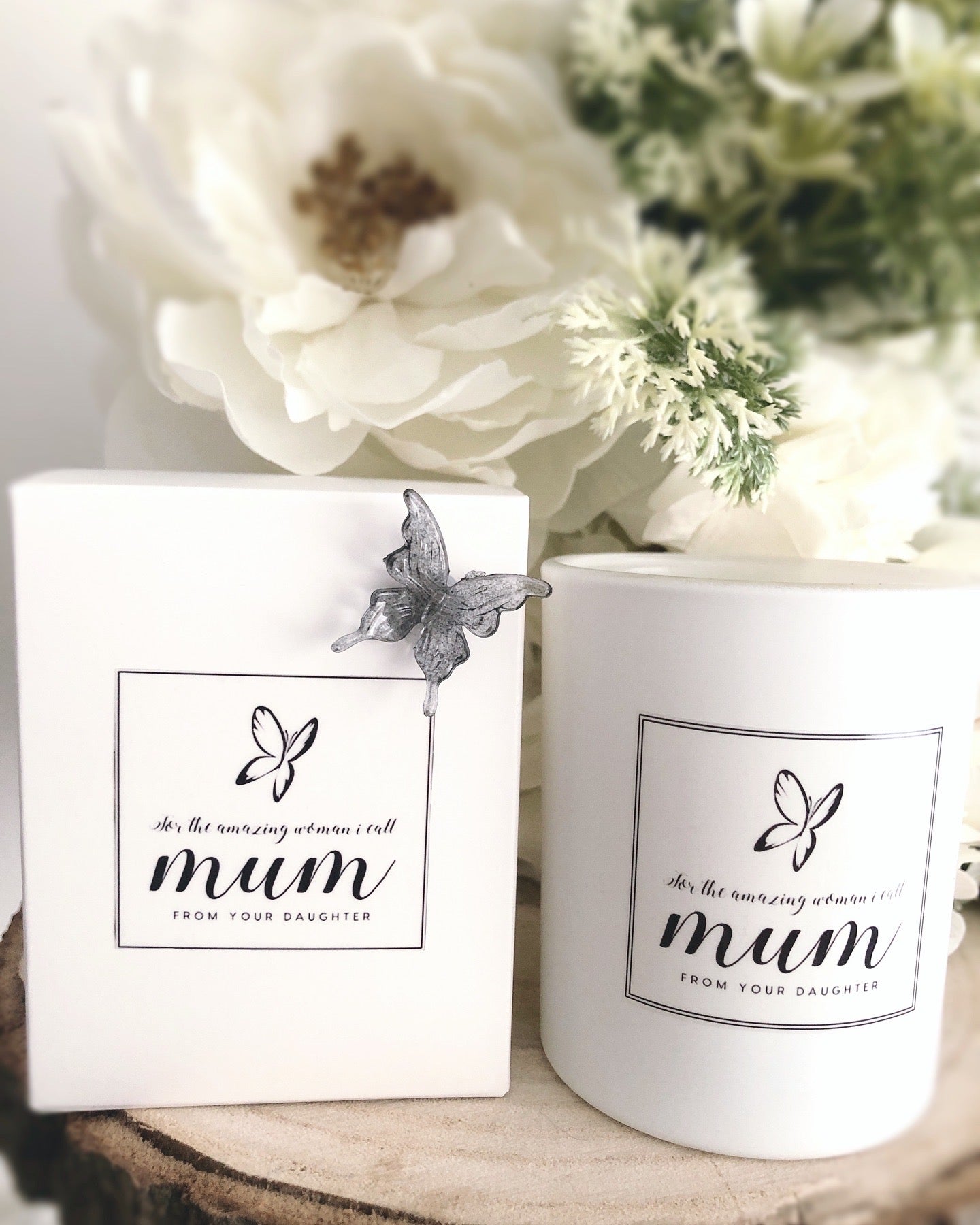 For the woman I call Mum candle