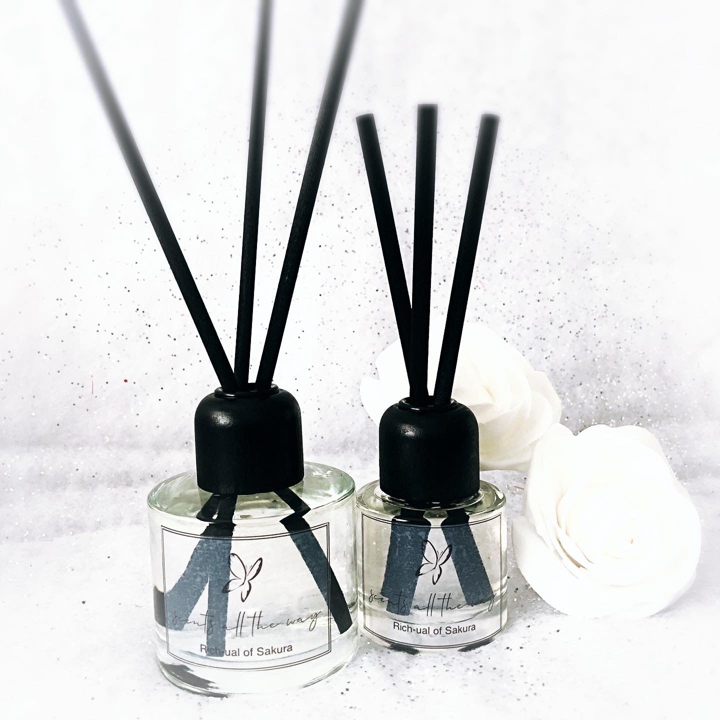 Rich-ual of Sakura reed diffuser