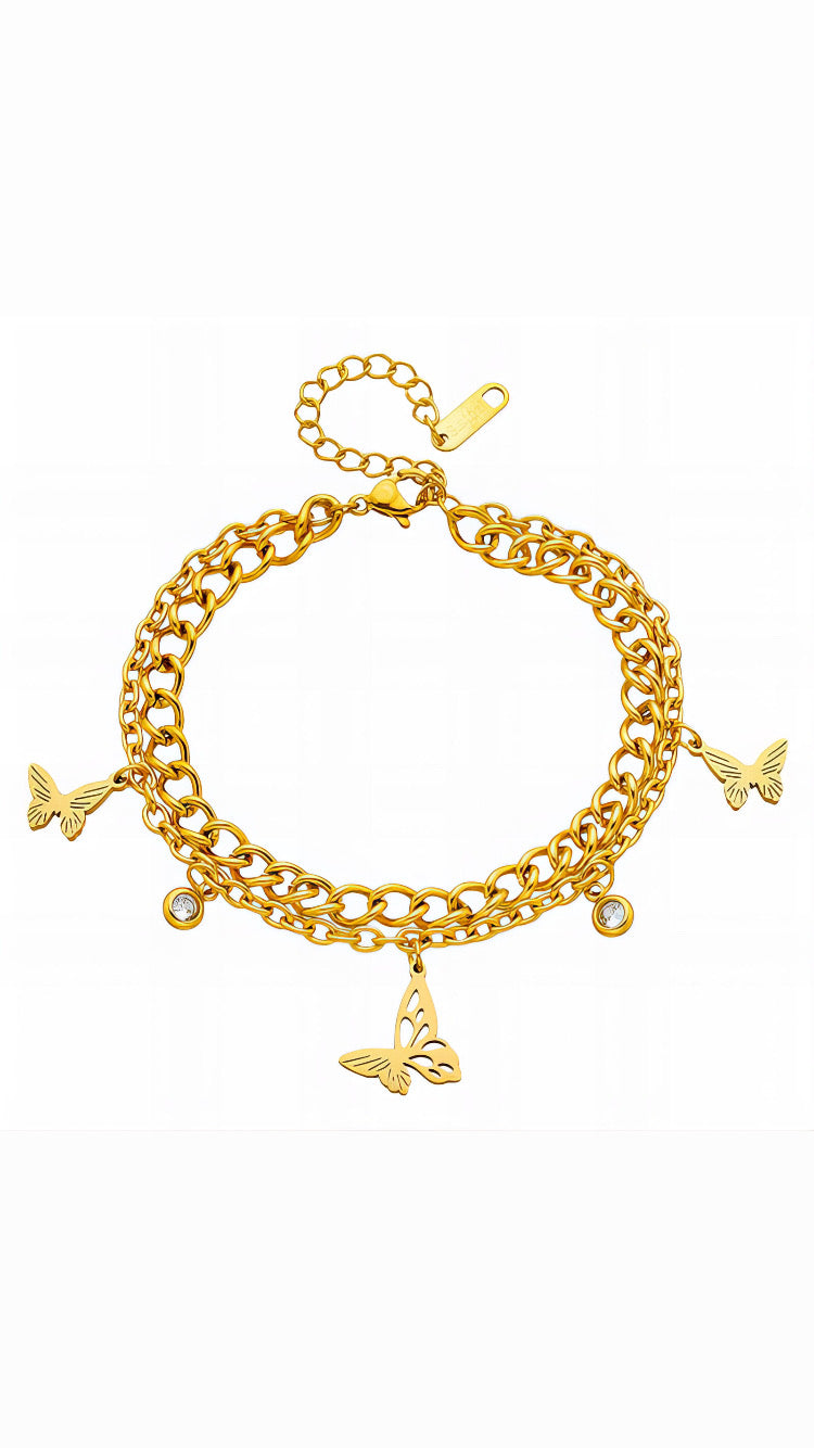 FREEDOM Butterfly Bracelet