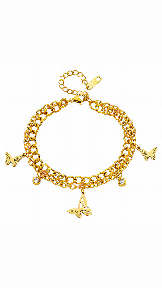 FREEDOM Butterfly Bracelet
