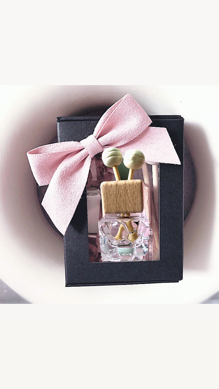 Rubble glass car diffuser