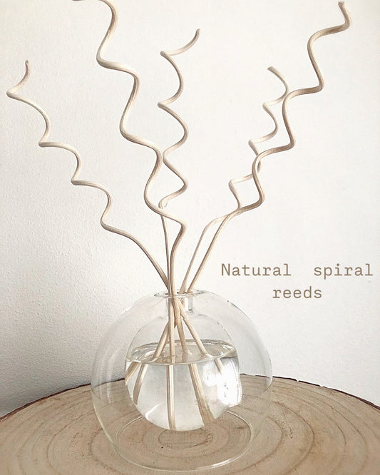 Glass bubble reed diffuser