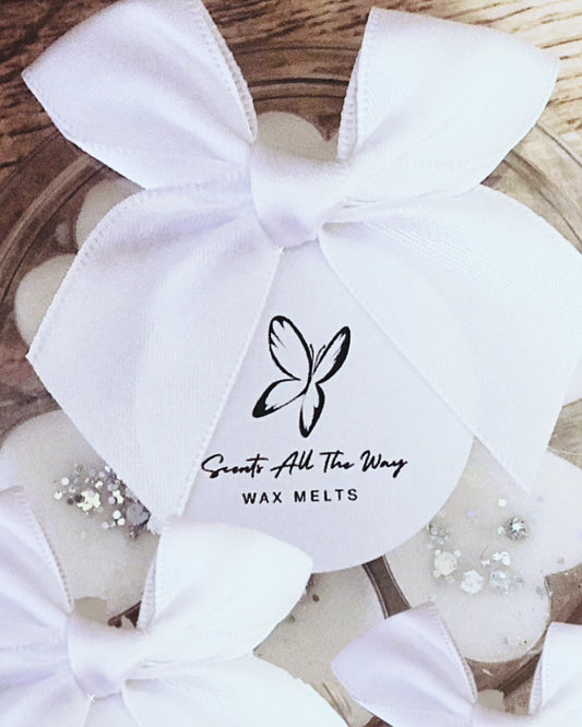 White scented wax melts